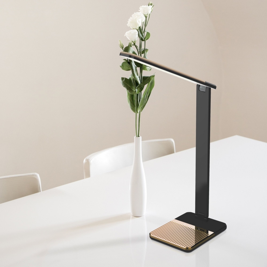 LED prigušiva dodirna stona lampa PRESTIGE LED/12W/230V 2700/4000K/6500K crna