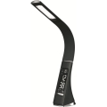 LED prigušiva dodirna stona lampa sa displejem LED/7W/5V crna