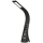 LED prigušiva dodirna stona lampa sa displejem LED/7W/5V crna