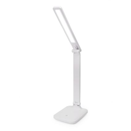 LED prigušiva dodirna stona lampa sa USB portom REMUS LED/5W/230V bela