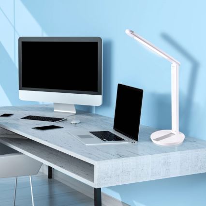 LED prigušiva dodirna stona lampa SERRA LED/8W/230V bela