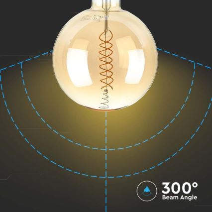 LED prigušiva filament sijalica G200 E27/8W/230V 1800K