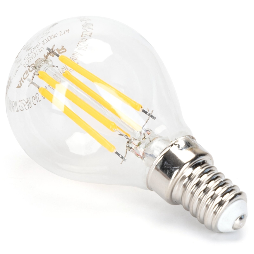LED prigušiva filament sijalica G45 E14/4W/230V 2700K - Aigostar