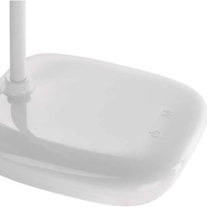 LED prigušiva fleksibilna stona lampa LED/12W/230V 3000K/4000K/6500K bela