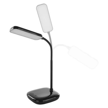LED prigušiva fleksibilna stona lampa LED/12W/230V 3000K/4000K/6500K crna