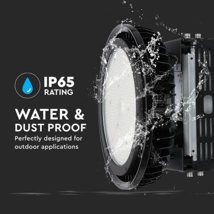 LED prigušiva industrijska svetiljka High Bay LED/500W/230V 4000K IP65 crna