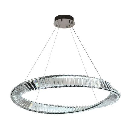 LED prigušiva kristalni luster na sajli LED/50W/230V 3000-6500K + daljinski upravljač