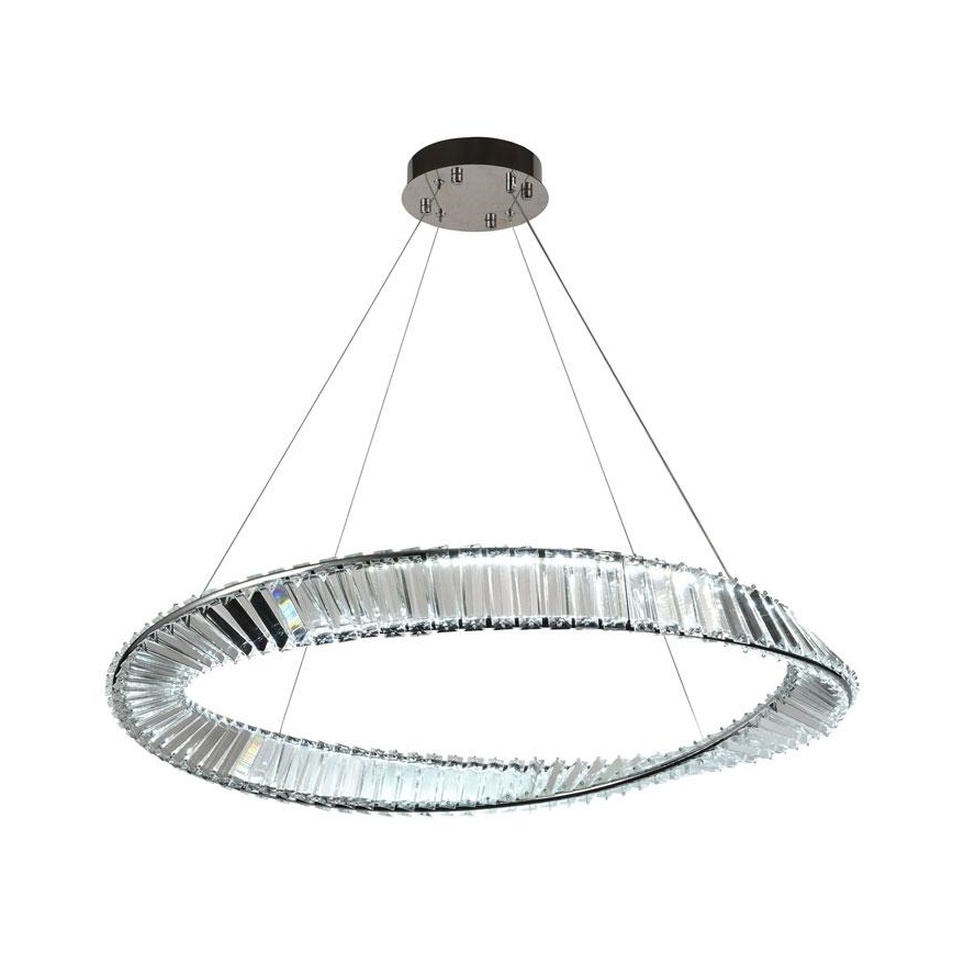 LED prigušiva kristalni luster na sajli LED/50W/230V 3000-6500K + daljinski upravljač