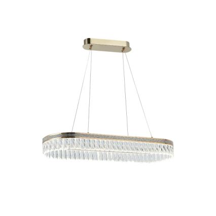 LED prigušiva kristalni luster na sajli THALIA LED/50W/230V 3000-6000K + daljinski upravljač