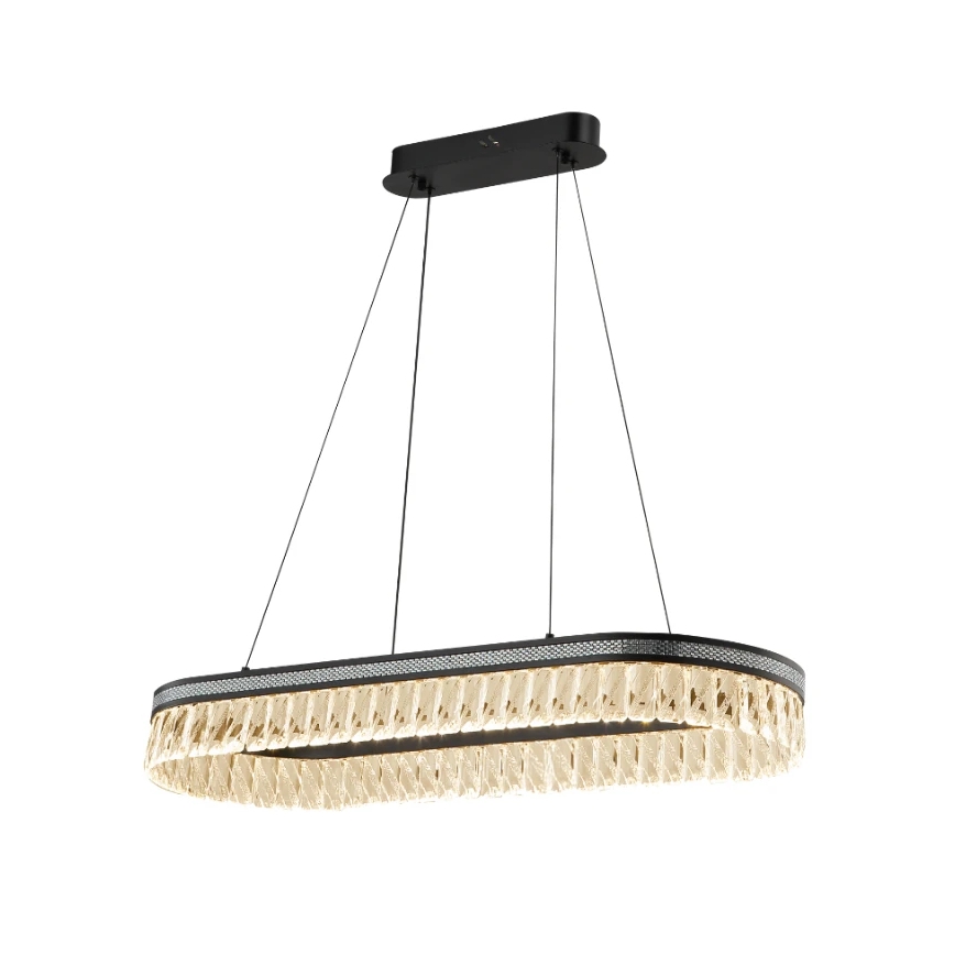 LED prigušiva kristalni luster na sajli THALIA LED/50W/230V 3000-6000K + daljinski upravljač