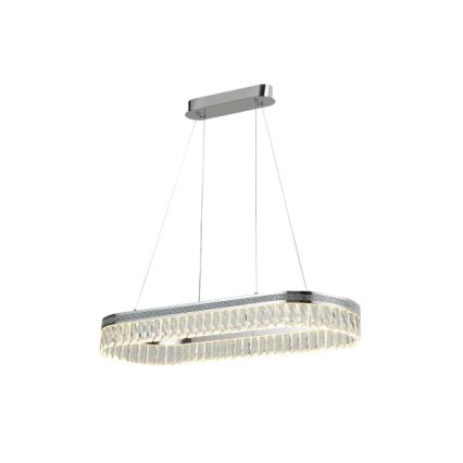 LED prigušiva kristalni luster na sajli THALIA LED/50W/230V 3000-6000K + daljinski upravljač
