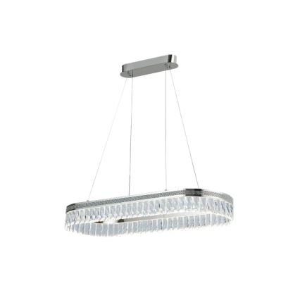 LED prigušiva kristalni luster na sajli THALIA LED/50W/230V 3000-6000K + daljinski upravljač