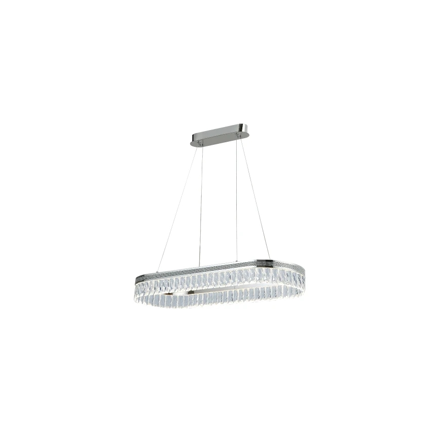 LED prigušiva kristalni luster na sajli THALIA LED/50W/230V 3000-6000K + daljinski upravljač