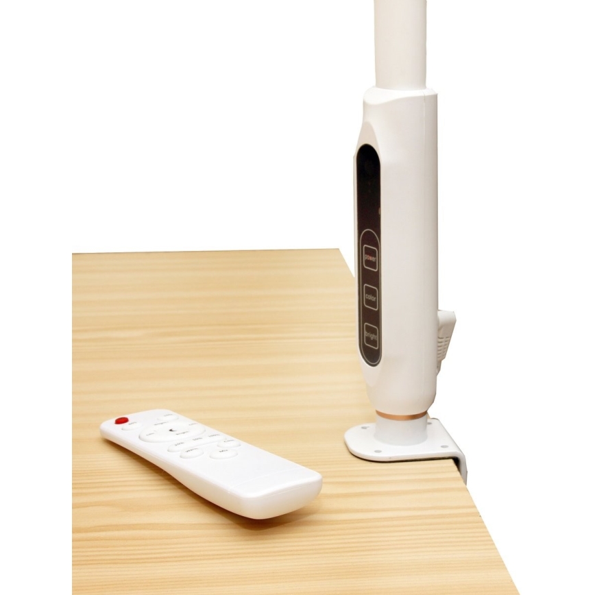 LED prigušiva dodirna lampa 3u1 LED/12W/230V bela CRI 90 + daljinski upravljač