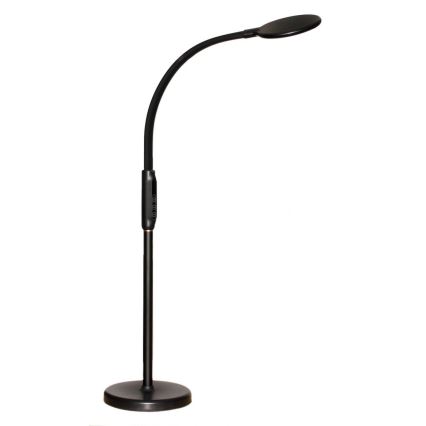 LED prigušiva dodirna lampa 3u1 LED/12W/230V crna CRI 90 + daljinski upravljač