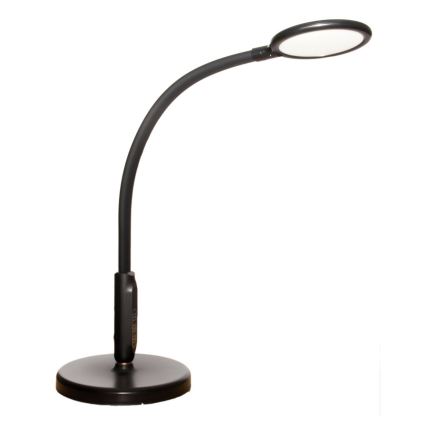 LED prigušiva dodirna lampa 3u1 LED/12W/230V crna CRI 90 + daljinski upravljač