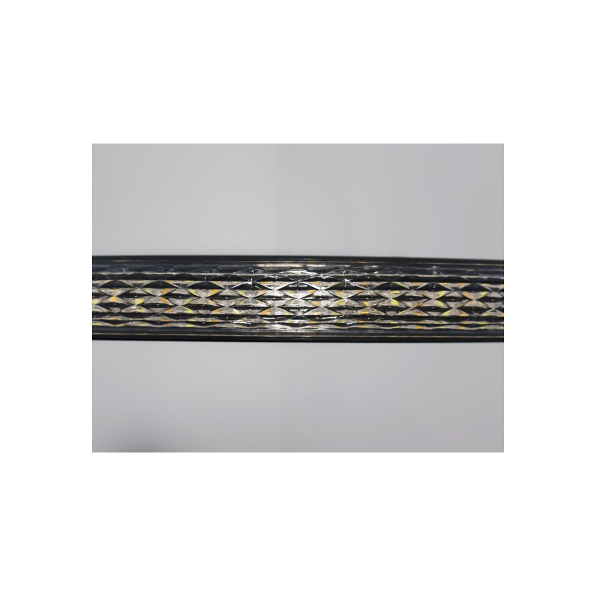 LED prigušiva luster na sajli LED/55W/230V 3000-6500K pr. 60 cm + daljinski upravljač