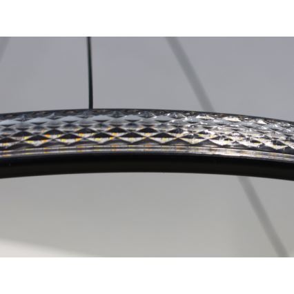 LED prigušiva luster na sajli LED/55W/230V 3000-6500K pr. 60 cm + daljinski upravljač