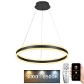 LED prigušiva lampa na sajli LED/85W/230V 3000-6500K prečnik 60 cm + daljinski upravljač