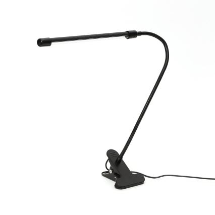 LED prigušiva lampa sa stezaljkom za osvetljenje biljaka LED/3W/230V crna
