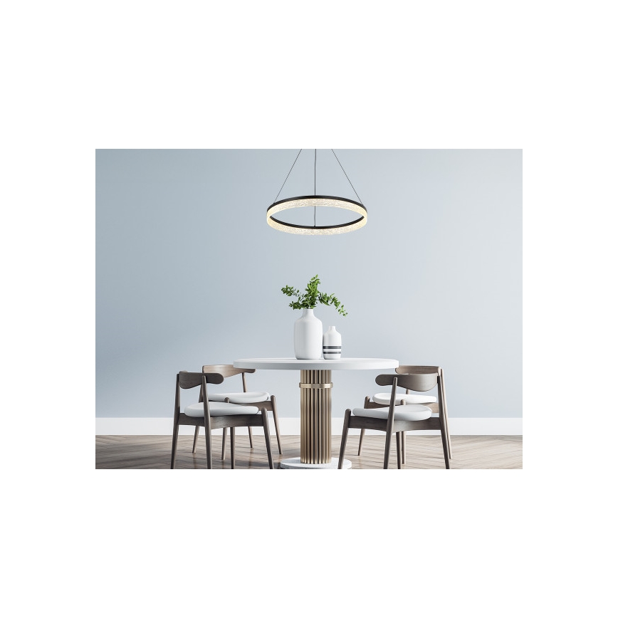 LED prigušiva luster na sajli ALIANZ LED/45W/230V 3000-6000K prečnik 60 cm + daljinski upravljač