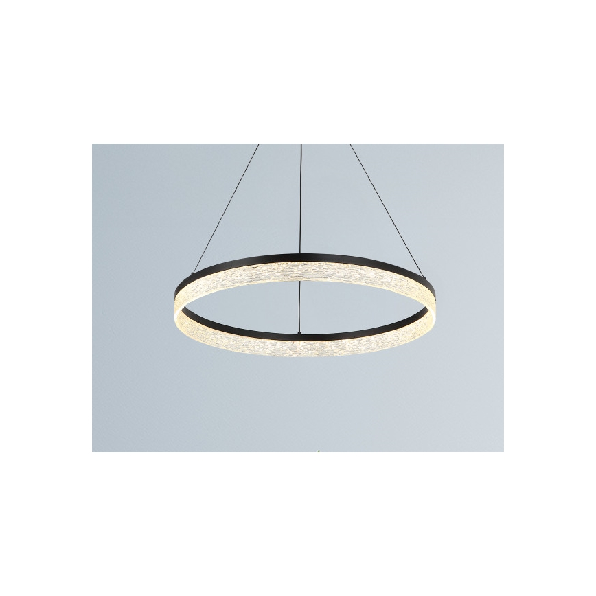 LED prigušiva luster na sajli ALIANZ LED/45W/230V 3000-6000K prečnik 60 cm + daljinski upravljač
