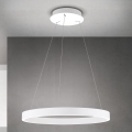 LED prigušiva luster na sajli KOLK LED/60W/230V 2700/3000/4000K Ø 60 cm bela