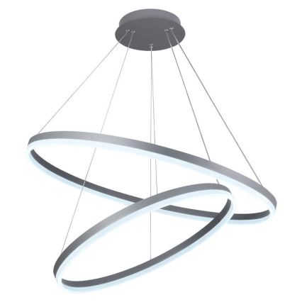 LED prigušiva luster na sajli LED/100W/230V 3000-6500K prečnik 80 cm + daljinski upravljač