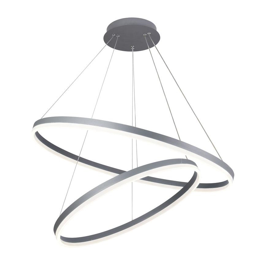 LED prigušiva luster na sajli LED/100W/230V 3000-6500K prečnik 80 cm + daljinski upravljač