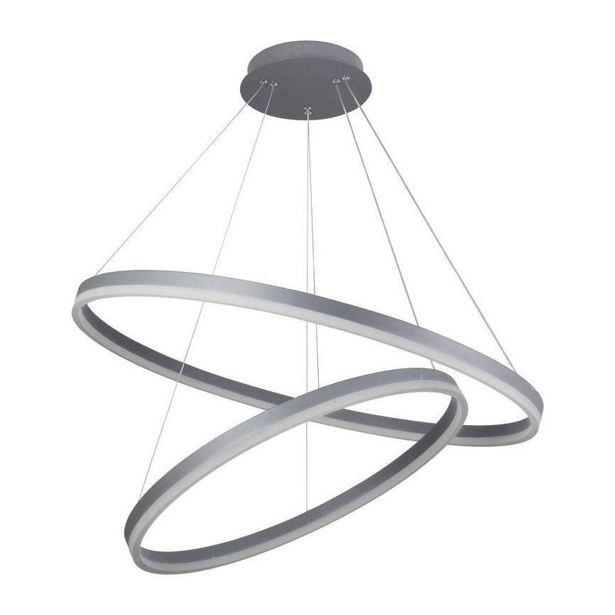 LED prigušiva luster na sajli LED/100W/230V 3000-6500K prečnik 80 cm + daljinski upravljač