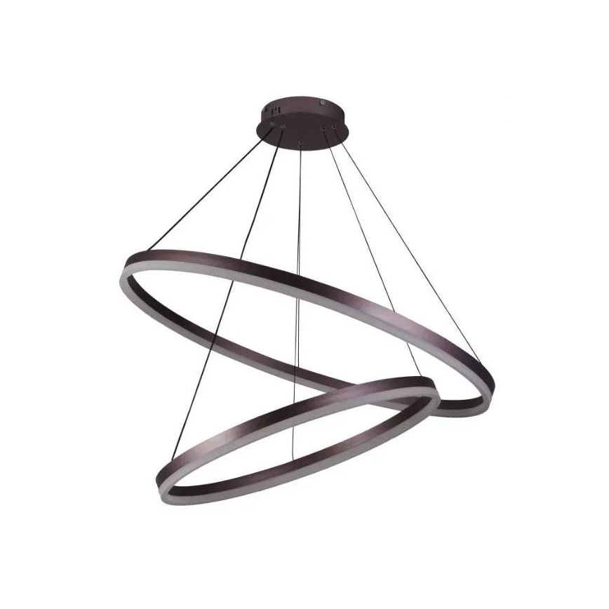 LED prigušiva visilica na sajli LED/100W/230V 3000-6500K prečnik 80 cm + daljinski upravljač