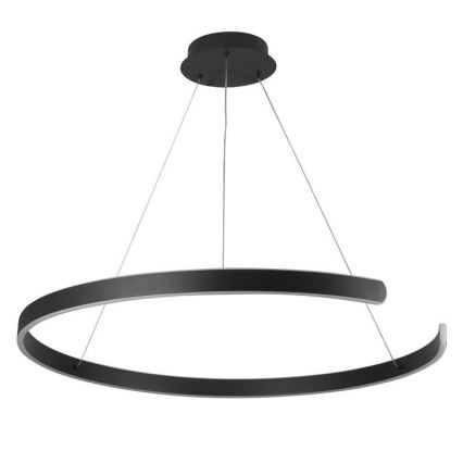 LED prigušiva viseći luster na sajli LED/100W/230V 3000-6500K prečnik 80 cm + daljinski upravljač