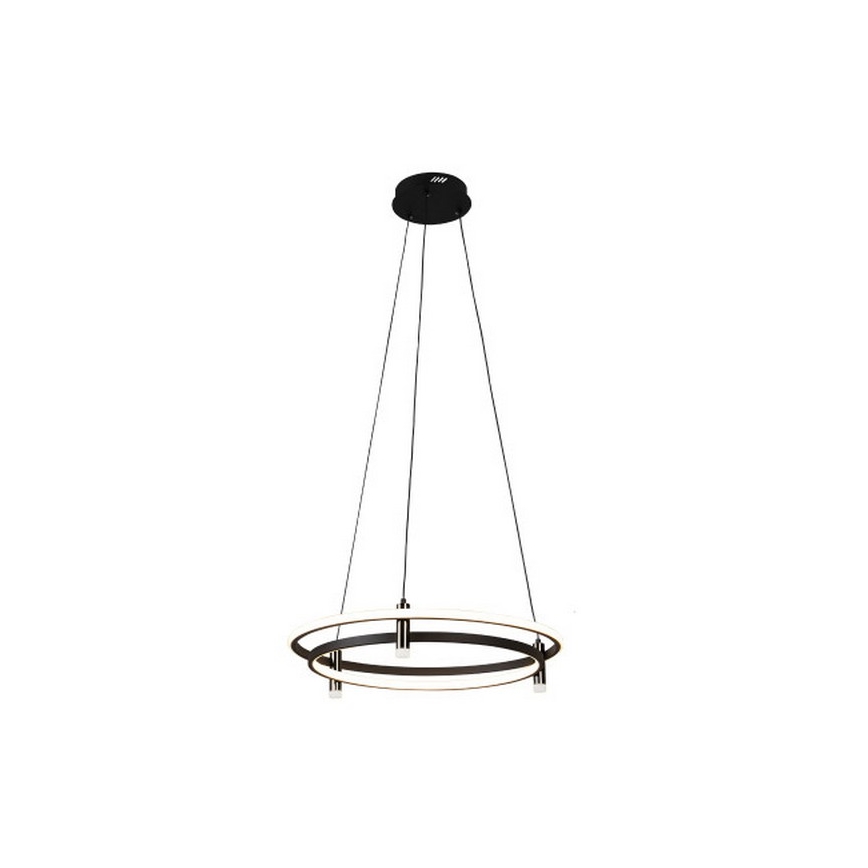 LED prigušiva luster na sajli LED/100W/230V 3000-6500K Ø 60 cm + daljinski upravljač