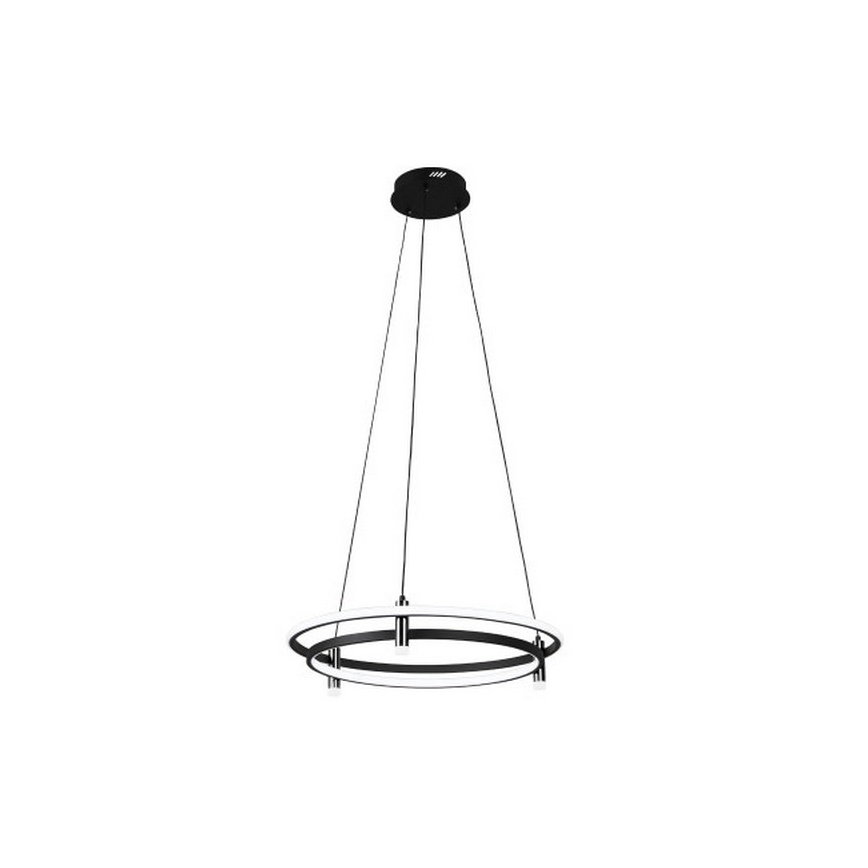 LED prigušiva luster na sajli LED/100W/230V 3000-6500K Ø 60 cm + daljinski upravljač