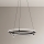 LED prigušiva luster na sajli LED/100W/230V 3000-6500K Ø 60 cm + daljinski upravljač