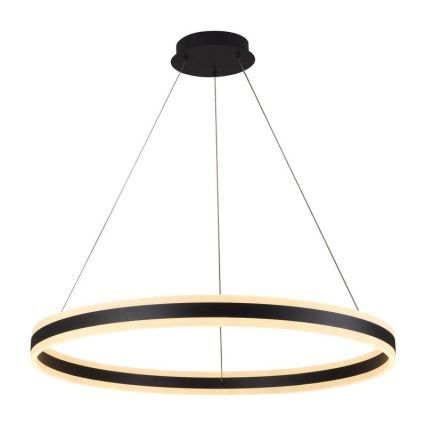 LED luster, prigušiva, na sajli, LED/110W/230V, 3000-6500K, prečnik 80 cm + daljinsko upravljanje