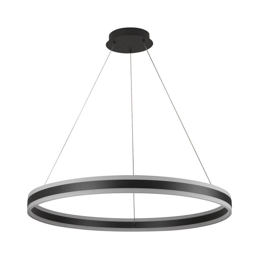 LED luster, prigušiva, na sajli, LED/110W/230V, 3000-6500K, prečnik 80 cm + daljinsko upravljanje