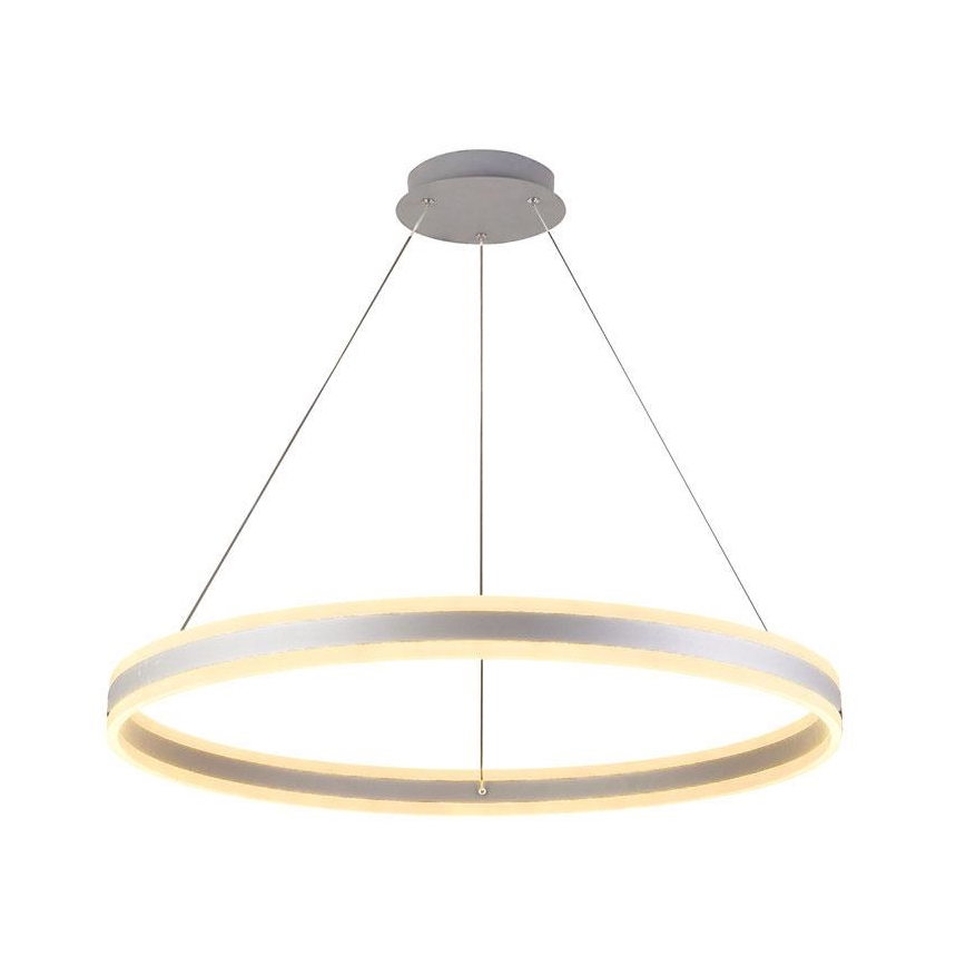 LED prigušiva viseći luster na sajli LED/110W/230V 3000-6500K Ø 80 cm + daljinski upravljač