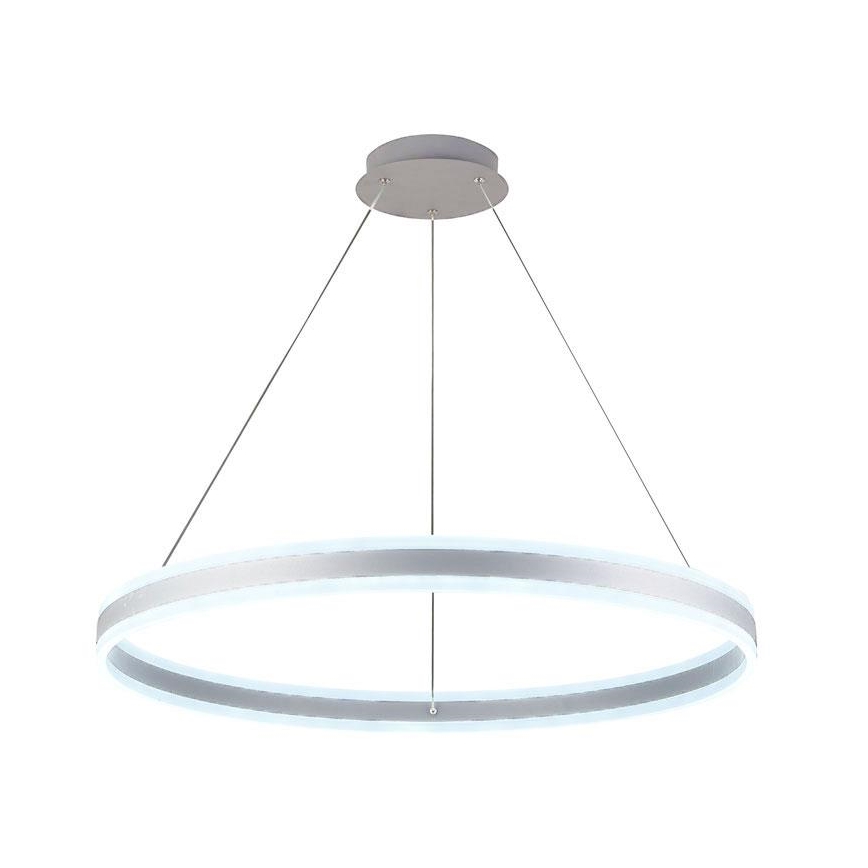 LED prigušiva viseći luster na sajli LED/110W/230V 3000-6500K Ø 80 cm + daljinski upravljač