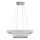 LED prigušiva luster na sajli LED/113W/230V 3000K bela