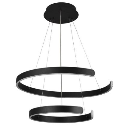 LED prigušiva luster na sajli, 120W/230V, 3000-6500K, prečnik 60 cm + daljinski upravljač