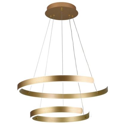 LED prigušiva luster na sajli LED/120W/230V 3000-6500K prečnik 60 cm + daljinski upravljač
