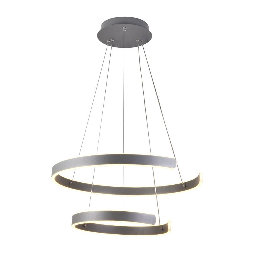 LED prigušiva luster na sajli LED/120W/230V 3000-6500K prečnik 60 cm + daljinski upravljač