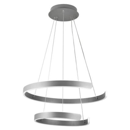 LED prigušiva luster na sajli LED/120W/230V 3000-6500K prečnik 60 cm + daljinski upravljač