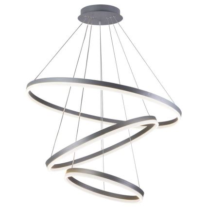 LED prigušiva luster na sajli LED/125W/230V 3000-6500K prečnik 80 cm + daljinski upravljač