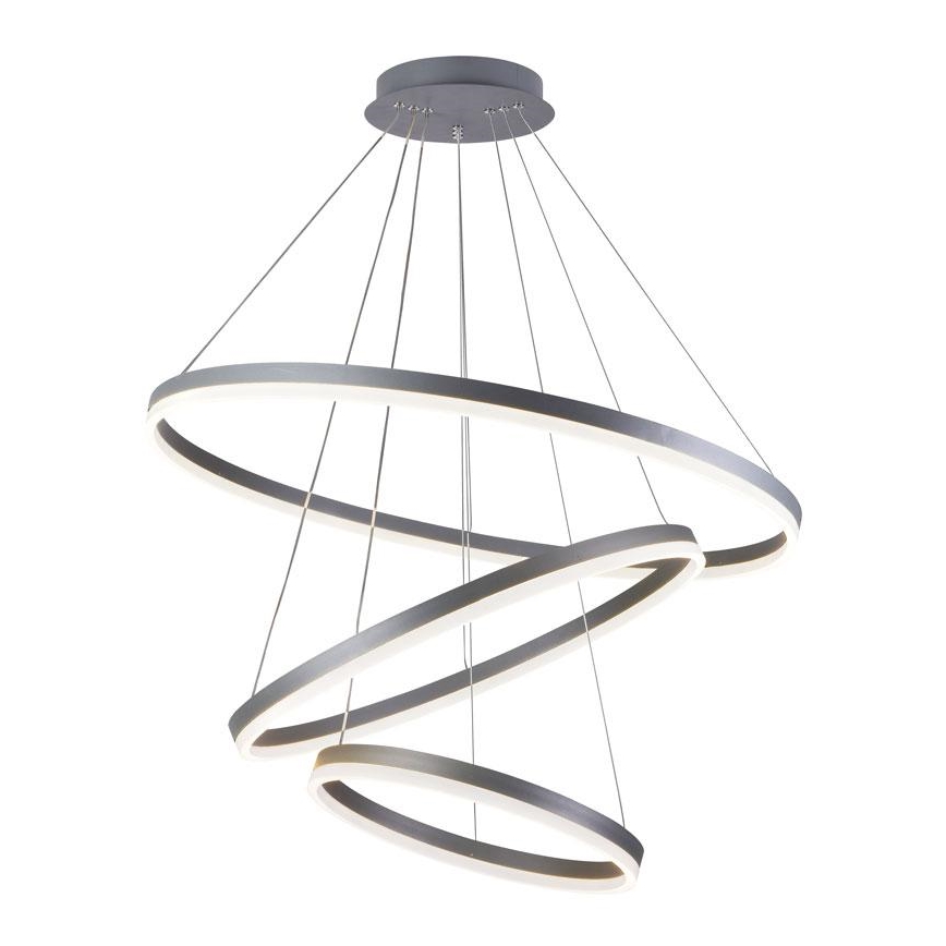 LED prigušiva luster na sajli LED/125W/230V 3000-6500K prečnik 80 cm + daljinski upravljač