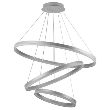 LED prigušiva luster na sajli LED/125W/230V 3000-6500K prečnik 80 cm + daljinski upravljač