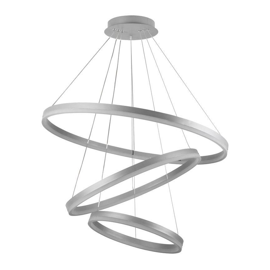 LED prigušiva luster na sajli LED/125W/230V 3000-6500K prečnik 80 cm + daljinski upravljač