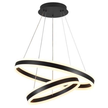 LED prigušiva luster na sajli LED/135W/230V 3000-6500K prečnik 60 cm + daljinski upravljač