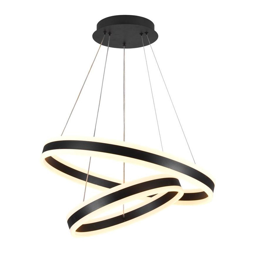 LED prigušiva luster na sajli LED/135W/230V 3000-6500K prečnik 60 cm + daljinski upravljač